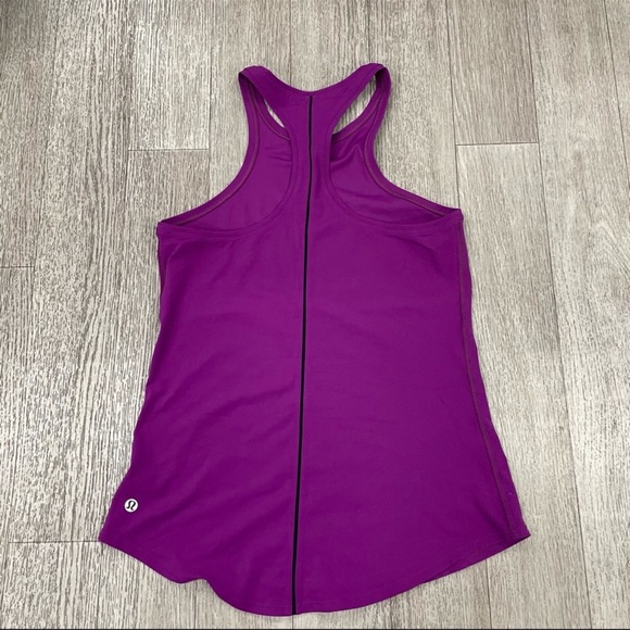 NWOT Lululemon Purple Performance Tank Top - Size 6 - Picture 2 of 6